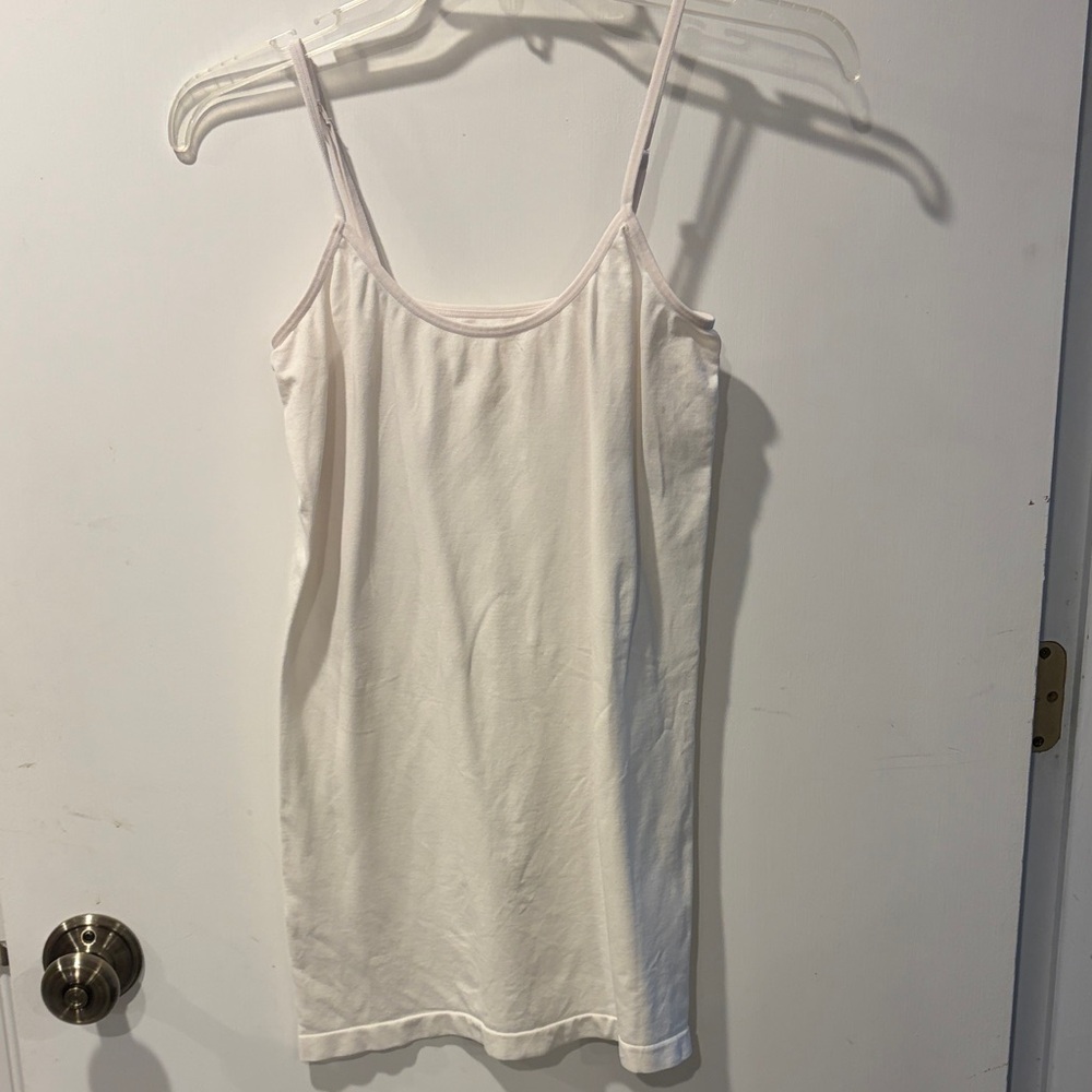 Women’s White Spaghetti Strap tank top small